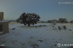 Second snow this winter