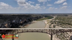 Pecos-River-Bridge-Hwy-90-Extreme-Drought-Mavic2-Zoom-06-02-2022-