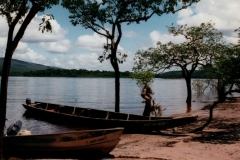 Uriama_Payara_Fishing_Camp_Dugout_and_Skiff