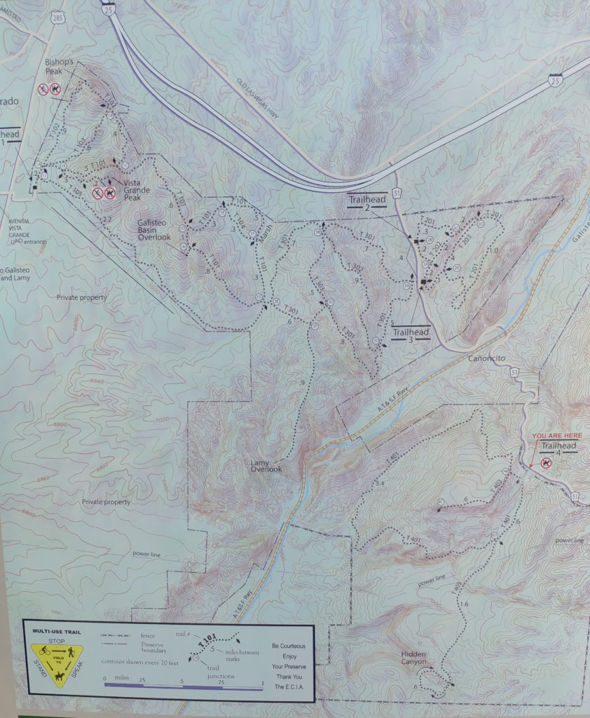 Eldorado Community Preserve Trail Map