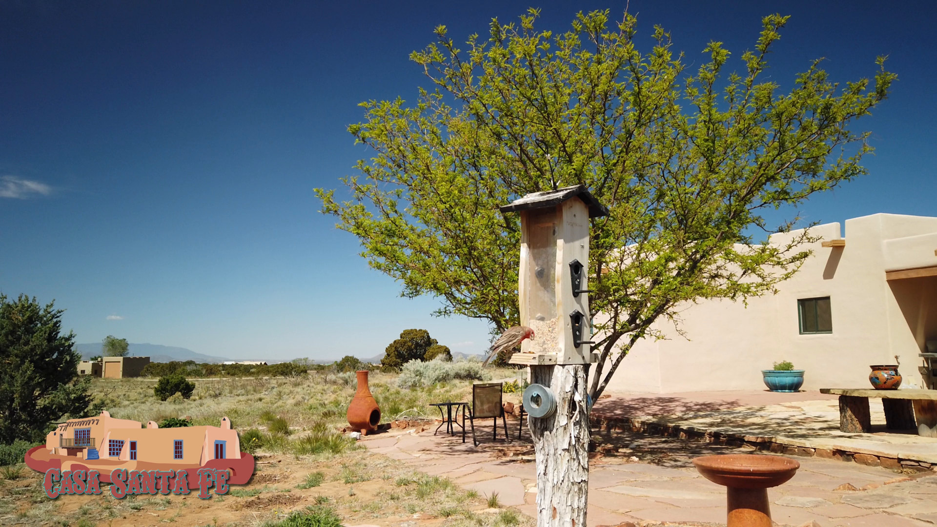 Bird Feeder Casa Santa Fe