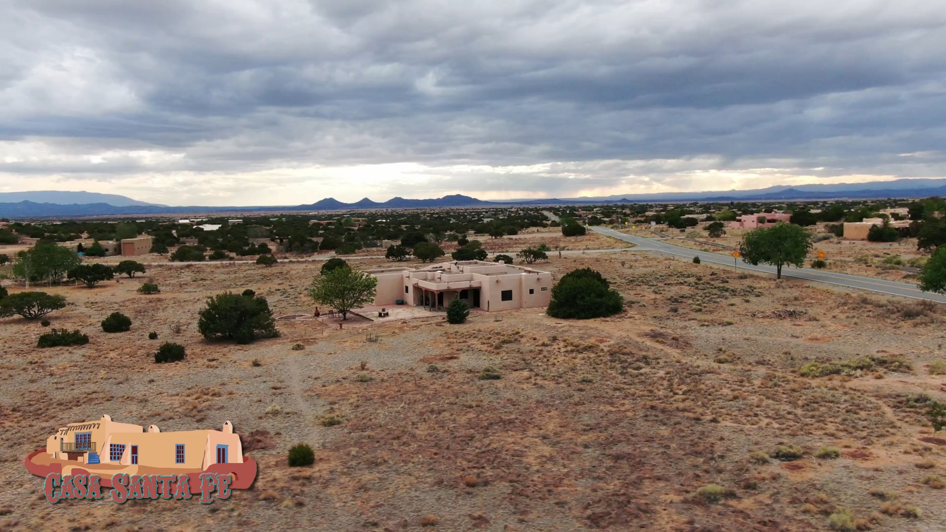 Mavic 2 Zoom Rainy May Day at Casa Santa Fe