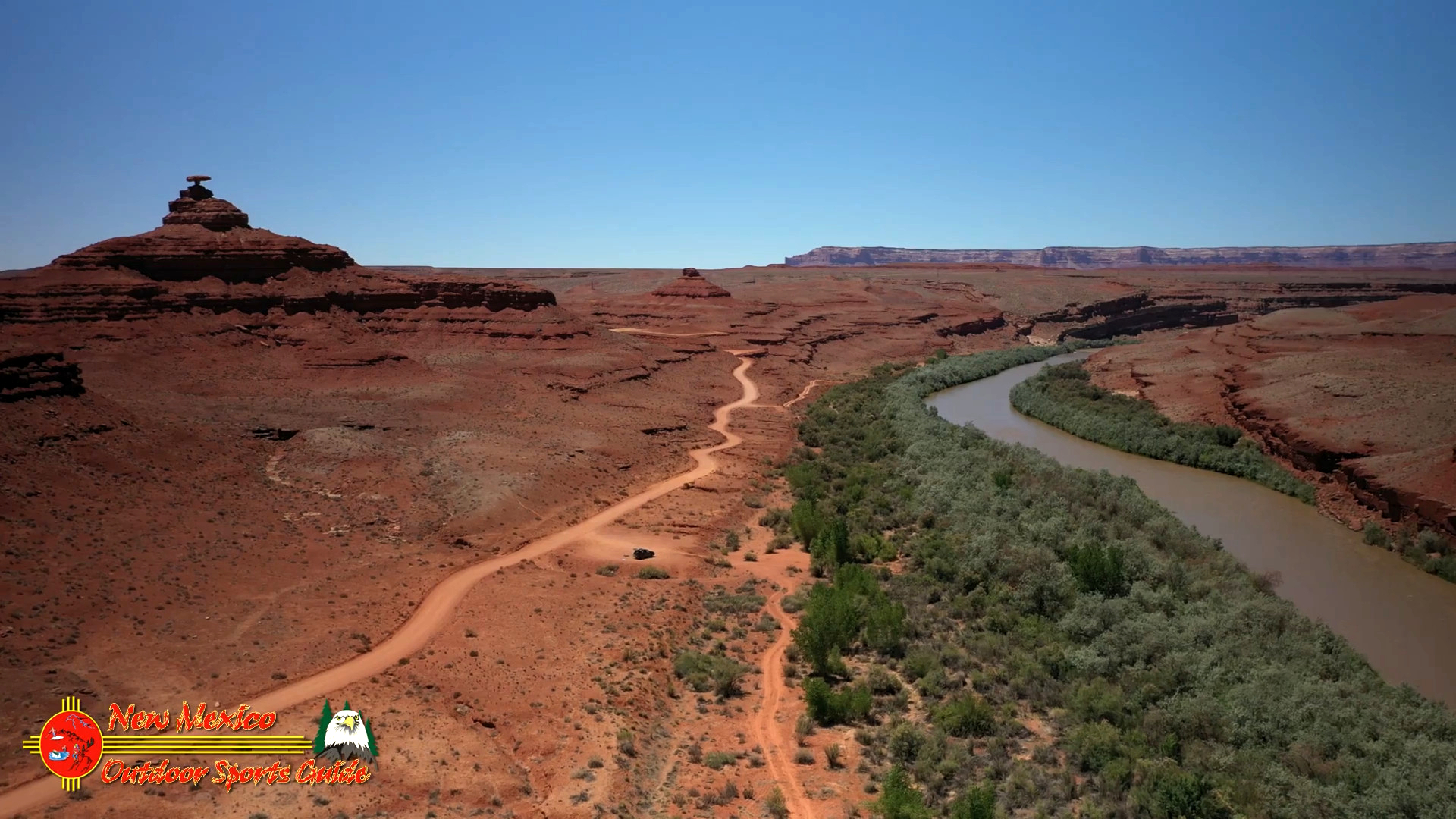 San Juan River at Mexican Hat, Utah Mavic 2 06-08-2021