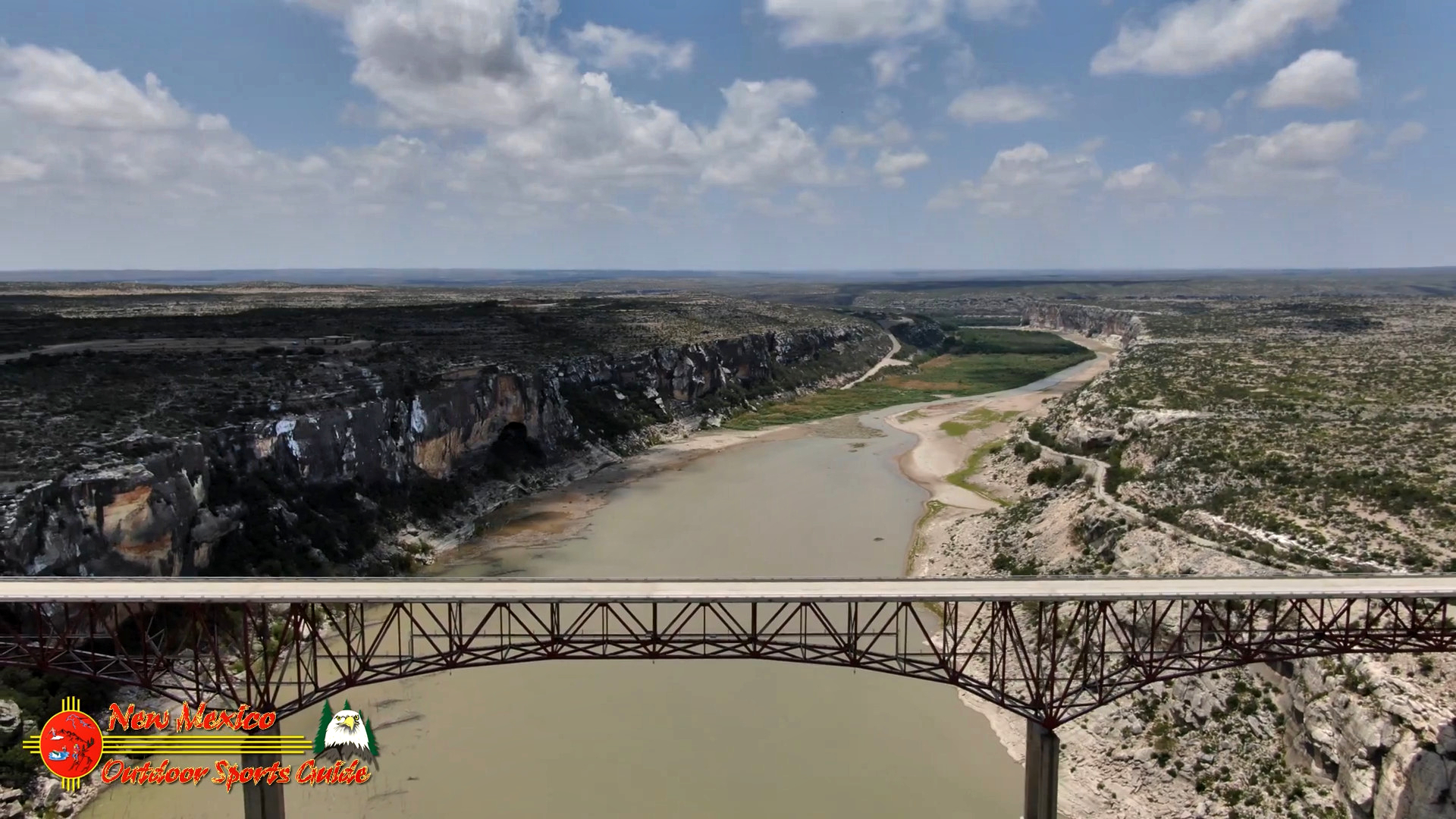 Pecos River Gorge Bridge Mavic 2 Zoom