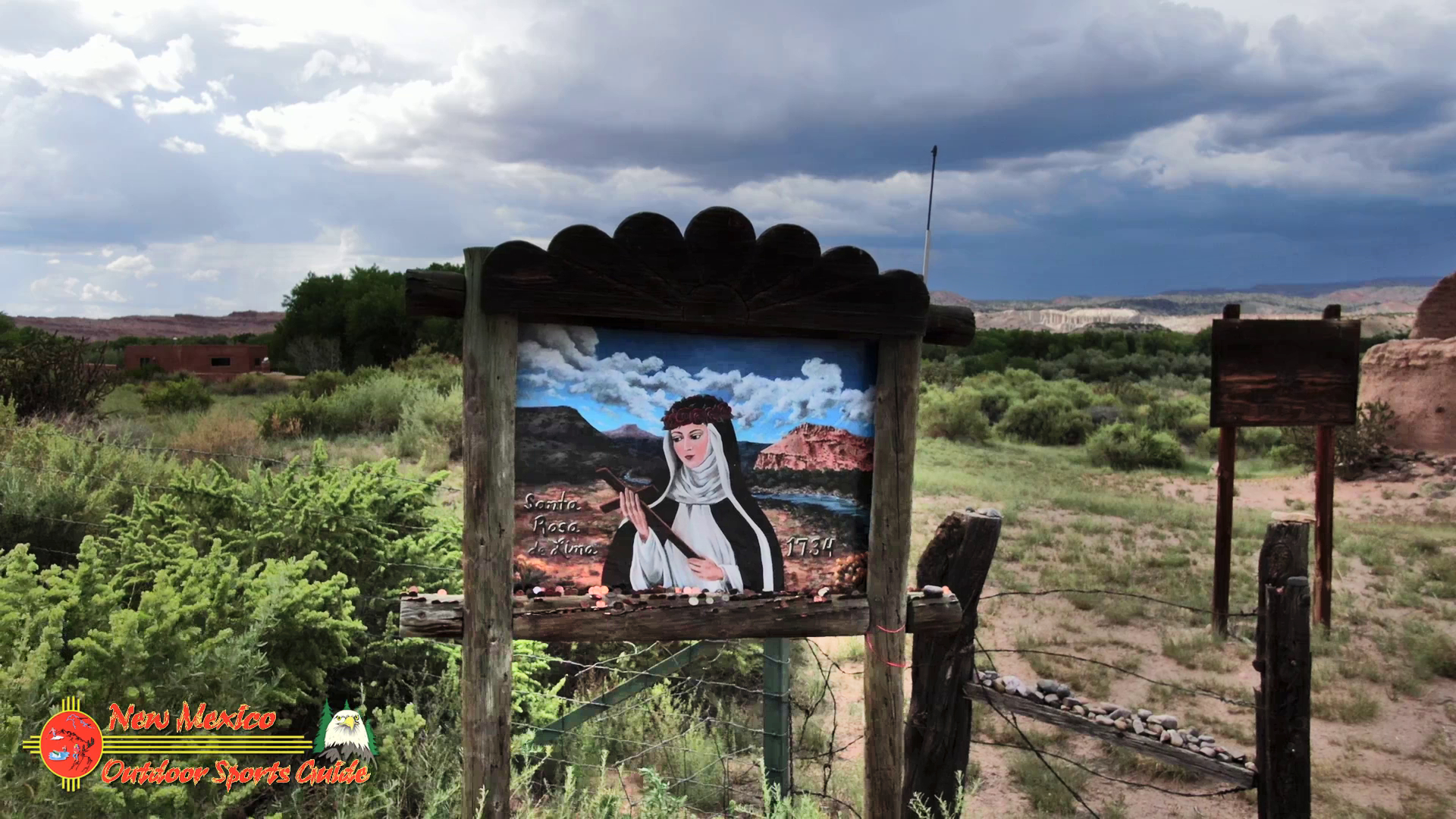 Santa Rosa de Lima Mission Ruins on the Rio Chama Mavic 2 Zoom