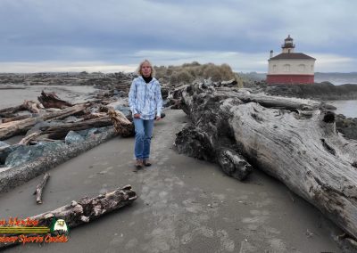 Coquille River Lighthouse in Bandon, Oregon Paulette 01-20-2024