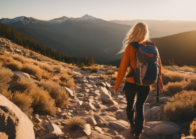 Hiking Big Arsenic Trail at Wild Rivers Rio Grande Gorge