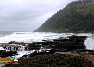 Thor's Well Cape Perpetua Oregon Hwy 1 Insta360 Ace Pro
