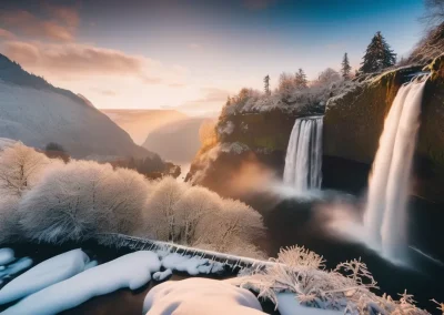 Columbia River Gorge Winter