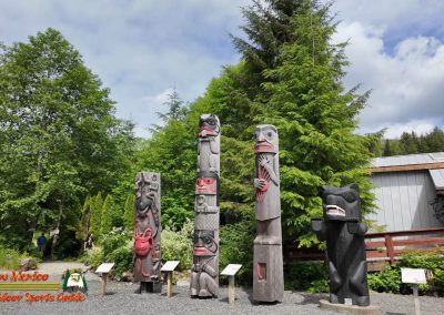 Ketchikan Tsimshian Totem Park Totem Poles