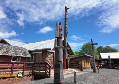 Ketchikan Tsimshian Totem Park Totem Poles