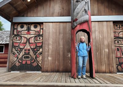 Paulette Ketchikan Alaska Tsimshian Totem Park Tour Day6 Pocket 3 07-05-2024
