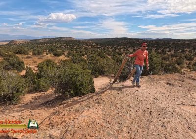 Tsankawi Pueblo Hiking Insta360 Ace Pro Paulette