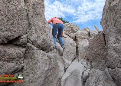 Tsankawi Pueblo Hiking Insta360 Ace Pro Paulette