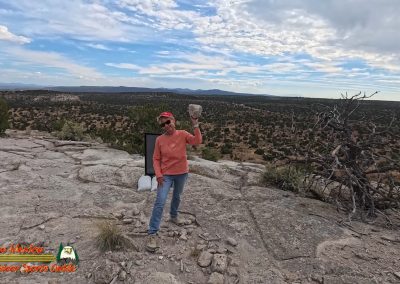 Tsankawi Pueblo Hiking Insta360 Ace Pro Paulette