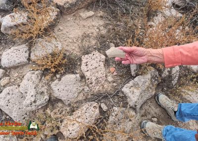 Tsankawi Pueblo Hiking Insta360 Ace Pro Paulette Sherds