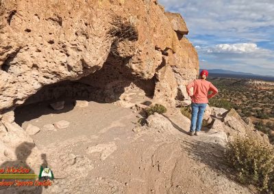 Tsankawi Pueblo Hiking Insta360 Ace Pro Paulette