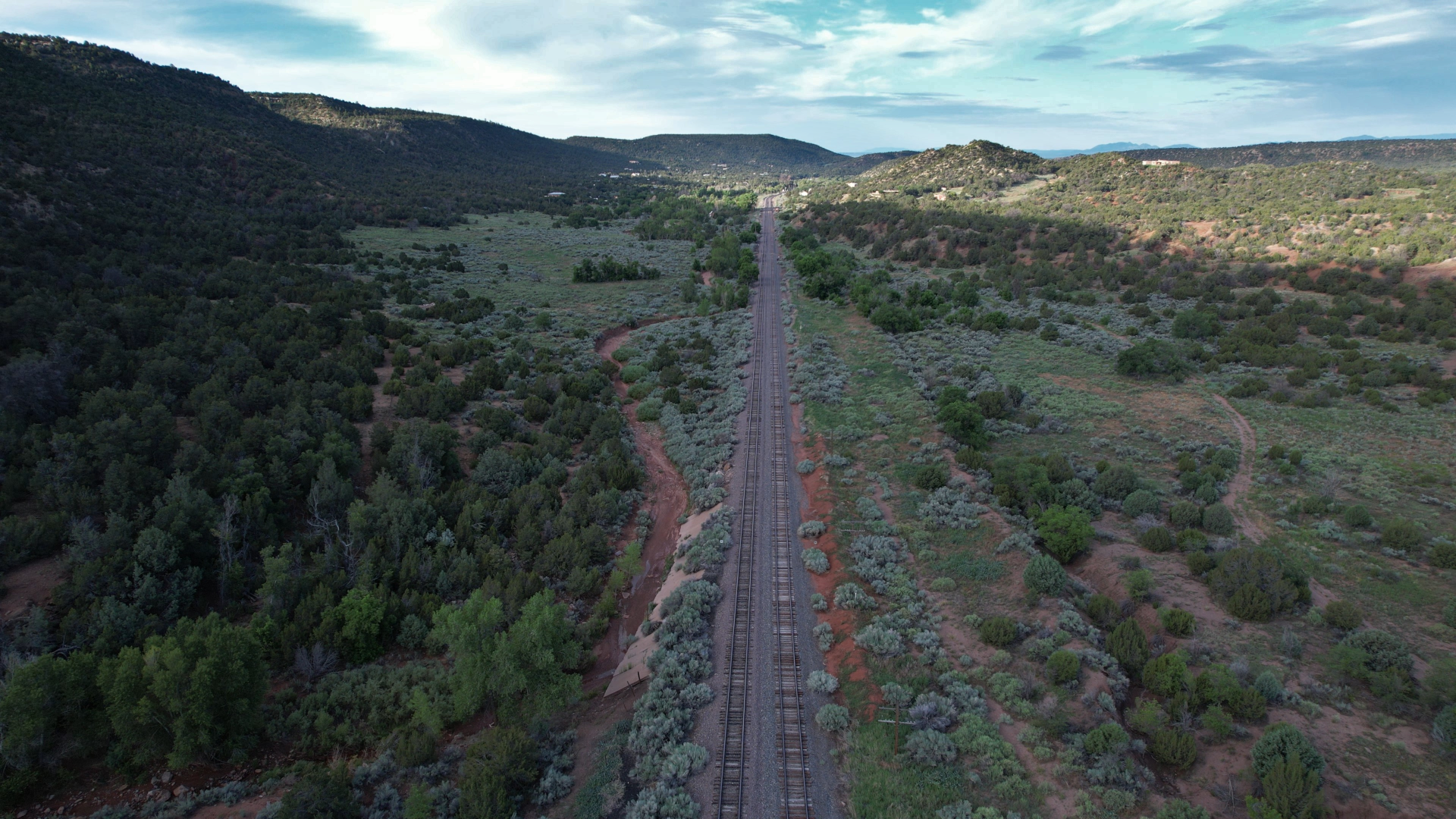 Galisteo Creek Apache Canyon Air 2S 06-27-2025