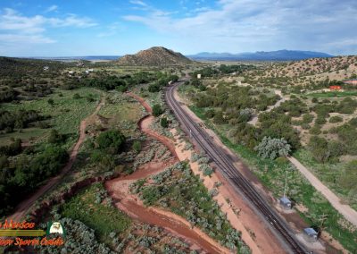 Galisteo Creek Amtrak Lamy Galisteo Basin Air 2S