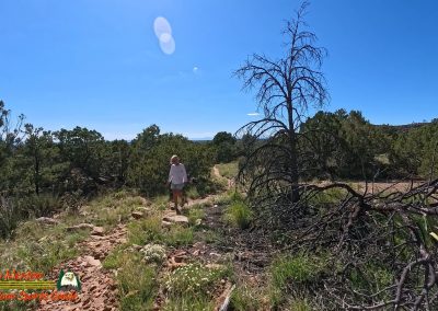 Hiking Eldorado at Santa Fe Community Preserve Trail 401 403 404 Ace Pro 2 07-04-2025