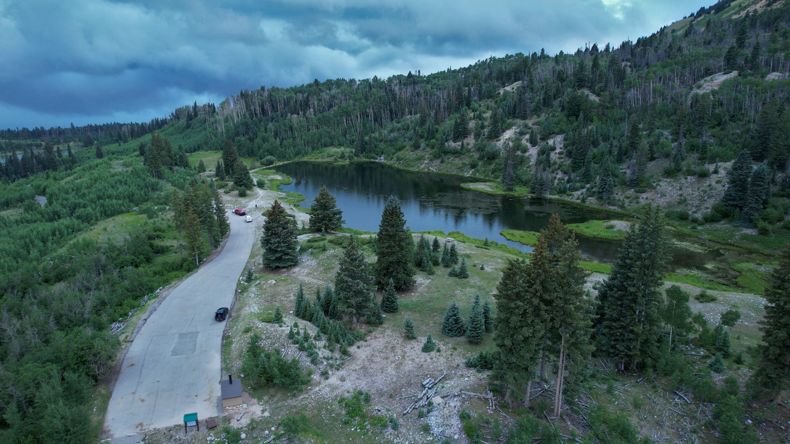 Upper Conjilon Lake 07-22-2025 Air 2S