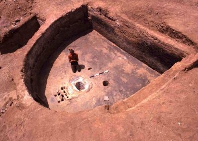 Arroyo Hondo Pueblo Ruins Excavation Archive Photos