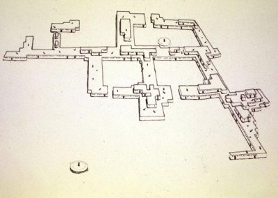 Arroyo Hondo Pueblo Ruins Layout