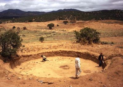 Arroyo Hondo Pueblo Ruins Excavation Archive Photos