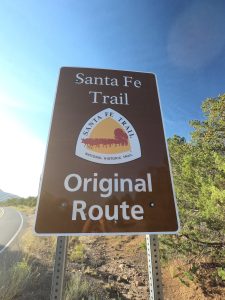 Old Santa Fe Trail Original Route Sign