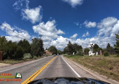 Santa Fe Trail Original Route Into Santa Fe Plaza Action 4 08-27-2025