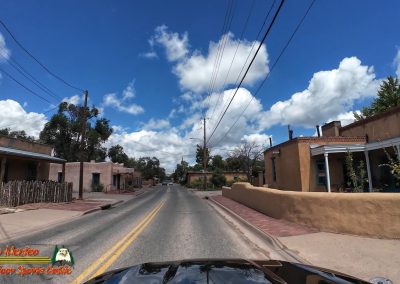 Santa Fe Trail Original Route Into Santa Fe Plaza Action 4 08-27-2025