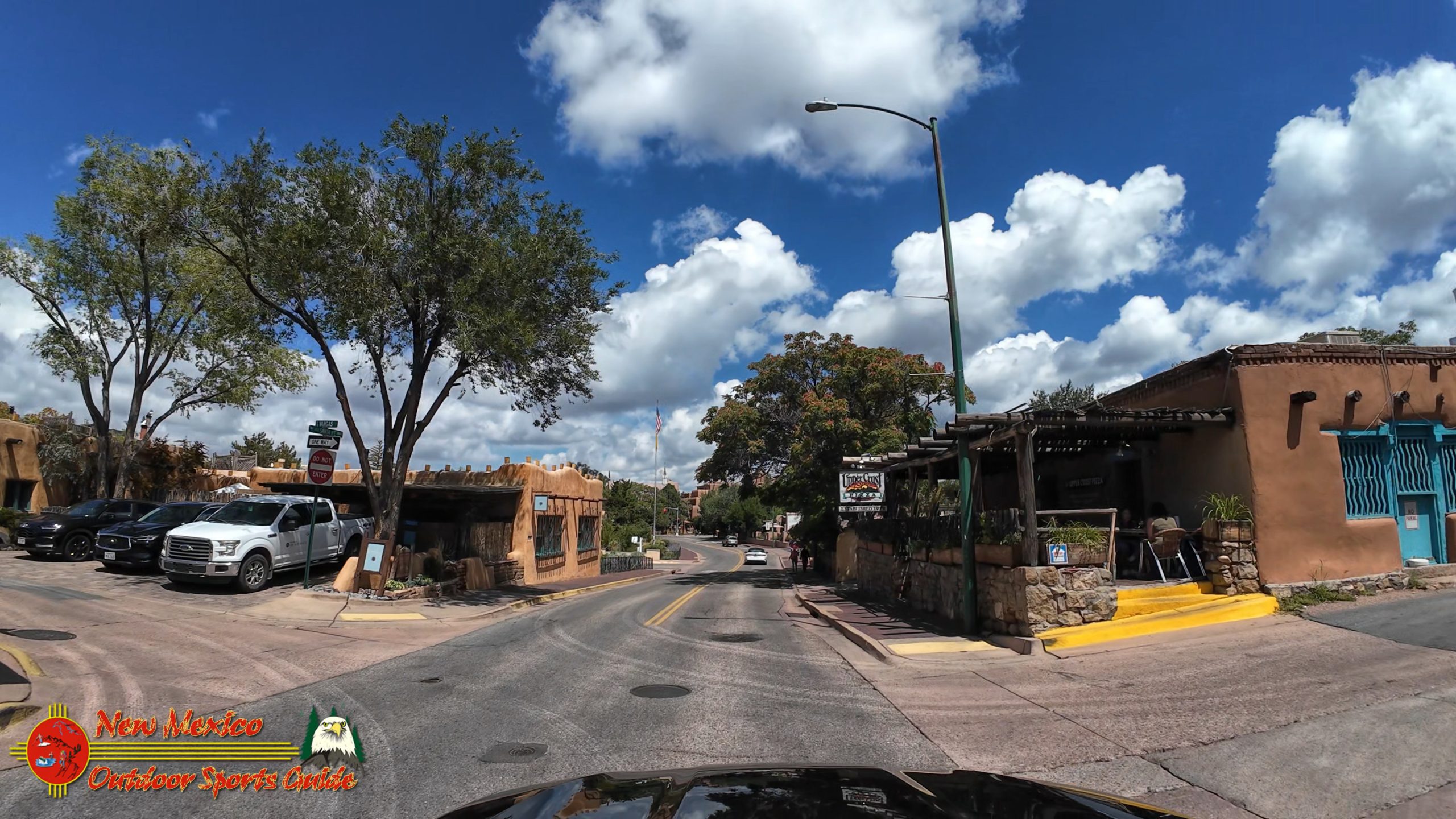 Santa Fe Trail Original Route Into Santa Fe Plaza Action 4 08-27-2025