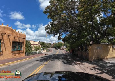 Santa Fe Trail Original Route Into Santa Fe Plaza Action 4 08-27-2025