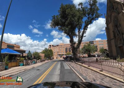 Santa Fe Trail Original Route Into Santa Fe Plaza Action 4 08-27-2025