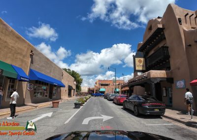 Santa Fe Trail Original Route Into Santa Fe Plaza Action 4 08-27-2025