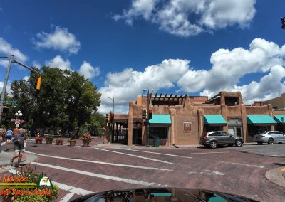 Santa Fe Trail Original Route Into Santa Fe Plaza Action 4 08-27-2025