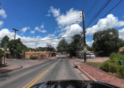 Santa Fe Trail Original Route Into Santa Fe Plaza Action 4 08-27-2025