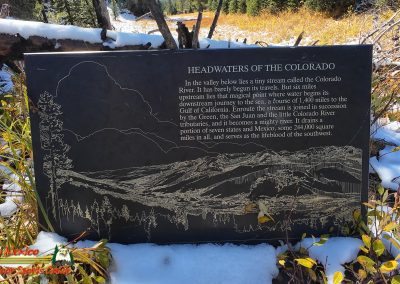 Colorado River Headwaters - Grand Lake to Long Draw Road and the Trek to the Headwaters 09-24-2025 Action 4