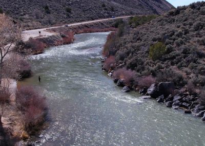 Rio Grande River Gorge Fly Fisherman 02-25-2026 Air 2S