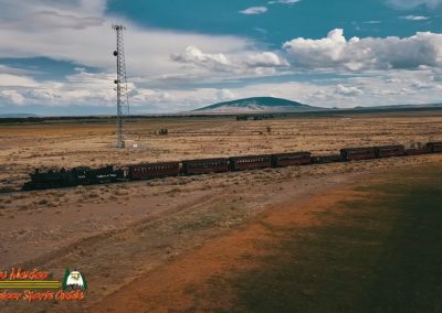 Cumbres Toltec Narrow Guage Train Returning to Antonito Mavic Pro 07 16 2020 00:02:27 07
